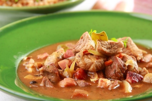 Przepis na Gulasz wieprzowy po myśliwsku Gulasz wieprzowy po myśliwsku