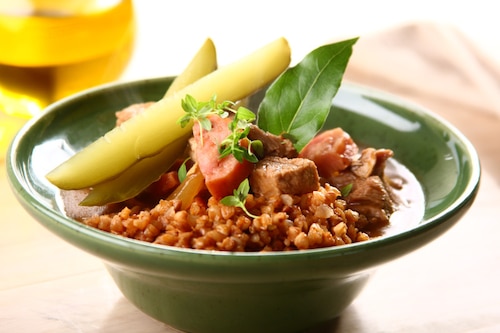 Przepis na Gulasz z ogórkiem Gulasz z ogórkiem