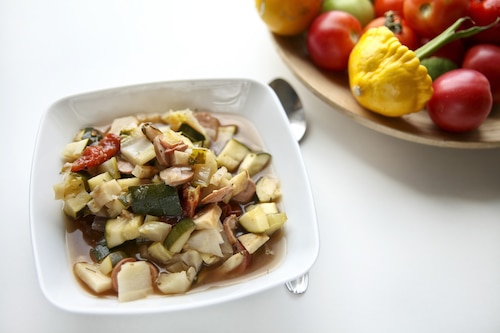 Przepis na Gulasz z cukinii Gulasz z cukinii