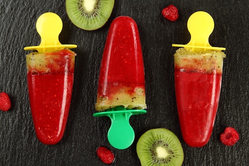 Herbaciane lody sorbetowe 