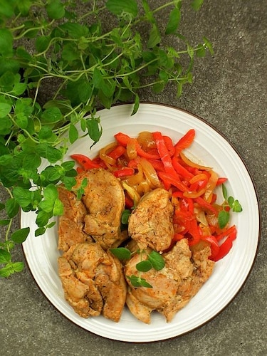 Hiszpański kurczak ziołowy