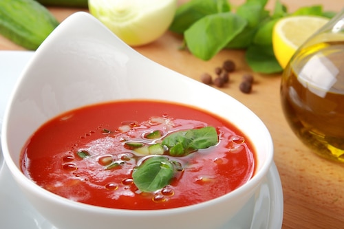 Przepis na Hiszpańskie gazpacho Hiszpańskie gazpacho