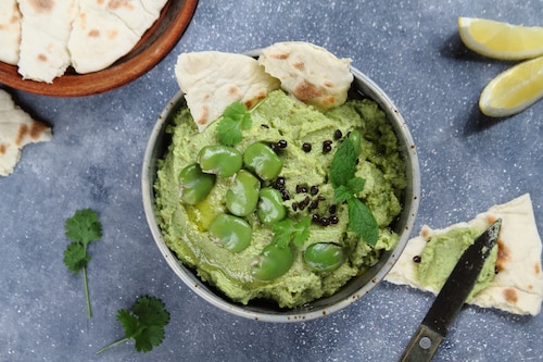 Przepis na Hummus z bobu Hummus z bobu