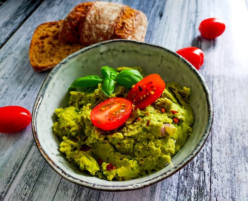 Przepis na Wegańska pasta z bobu Wegańska pasta z bobu