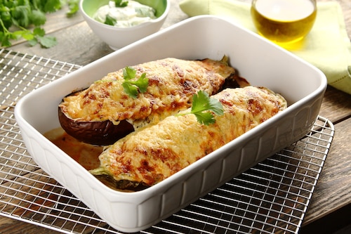 Przepis na Faszerowany bakłażan Faszerowany bakłażan