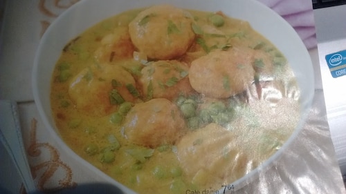 Klopsiki z indyka w sosie curry