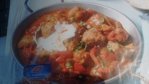 Przepis na Kofty w sosie pomidorowym Kofty w sosie pomidorowym