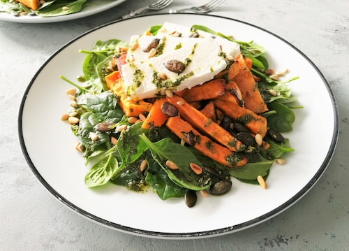 Sałatka z batatami i fetą