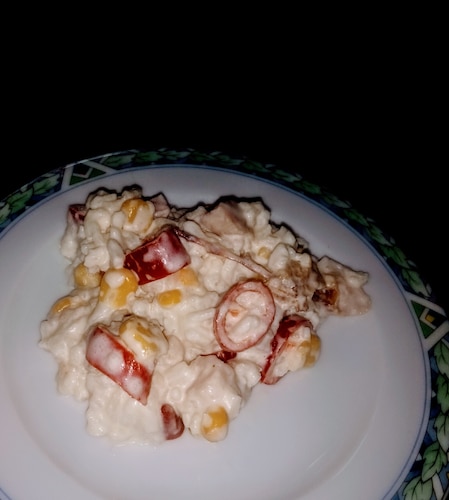 Sałatka ryżowa na ostro 