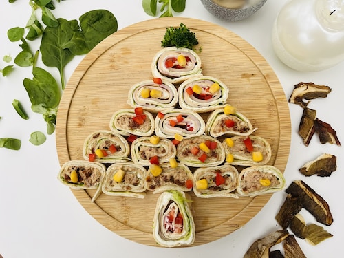 Przepis na Zawijane tortille z tuńczykiem Zawijane tortille z tuńczykiem