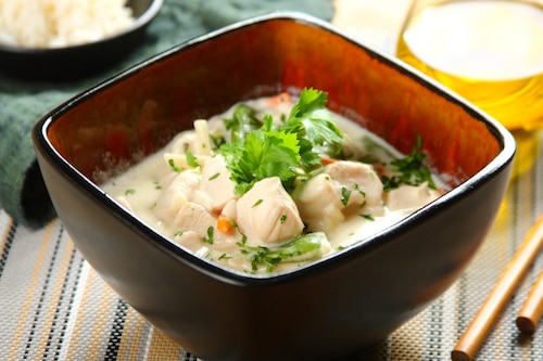 Przepis na Indyk w śmietanie  Indyk w śmietanie