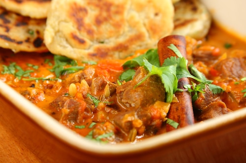 Jagnięcina w sosie Curry – Madras 