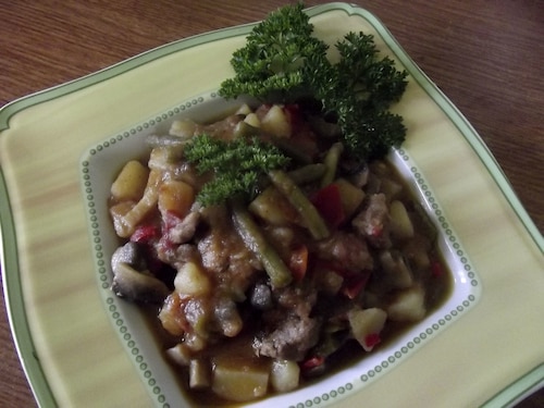 Jesienna patelnia z ziemniakami