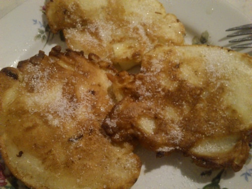 Przepis na Jogurtowe placki z jabłkami Jogurtowe placki z jabłkami