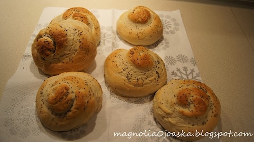 Jogurtowe ślimaczki ziołowe