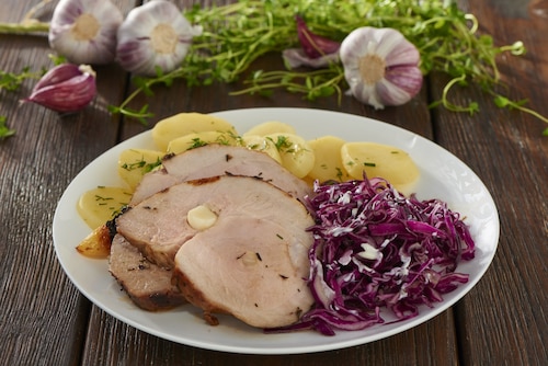 Soczysta pieczeń  z wieprzowiny