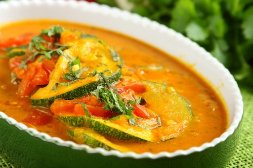 Kabaczki z pomidorami