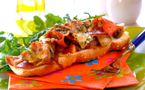 Przepis na Kanapka z salami Kanapka z salami