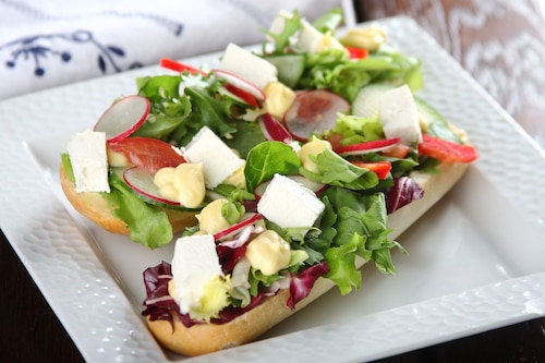 Przepis na Kanapka warzywna Kanapka warzywna