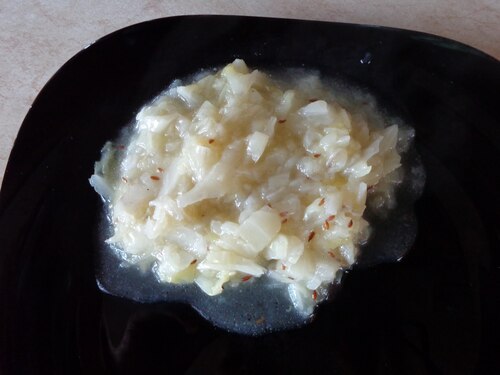 Kapusta biała na gęsto