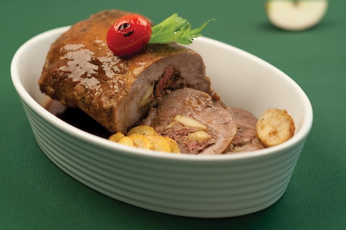 Karkówka z wątróbką