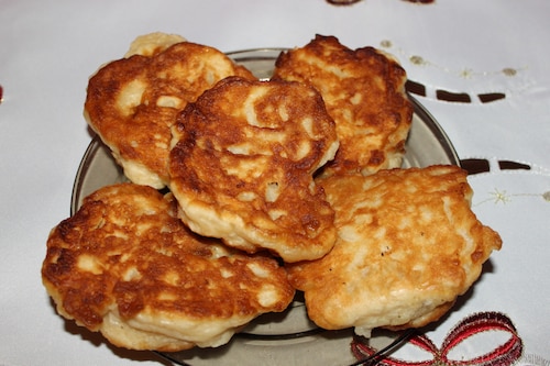 Karnawałowa przekąska - Racuchy z jabłkami