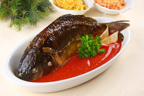 Przepis na Karp pieczony Karp pieczony