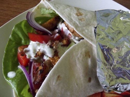 Przepis na Kebab z niby tzatziki Kebab z niby tzatziki