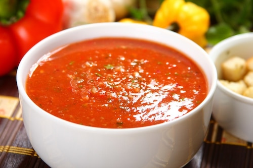 Klasyczne hiszpańskie gazpacho