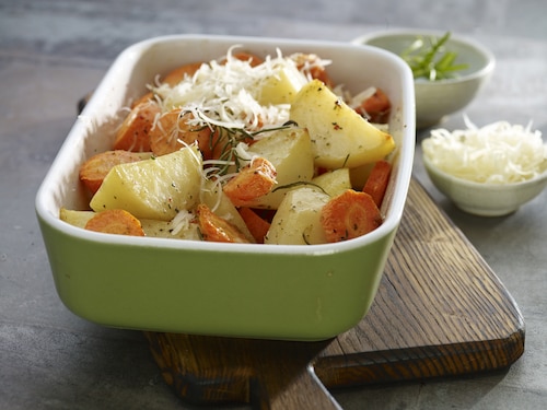 Pieczone warzywa z ziołami 