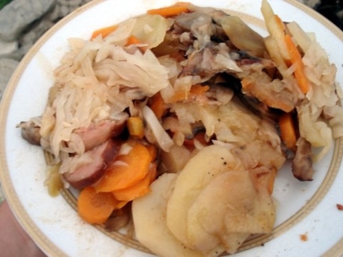 Przepis na Kociołek z ogniska Kociołek z ogniska