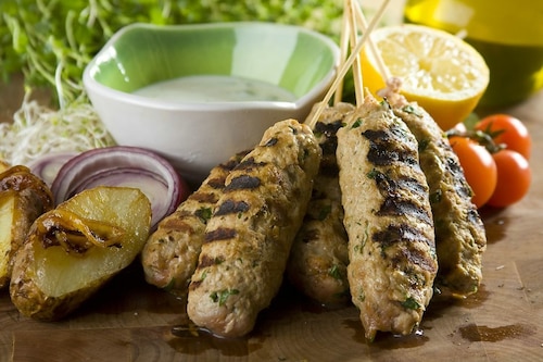 Przepis na Kofty z sosem jogurtowym Kofty z sosem jogurtowym