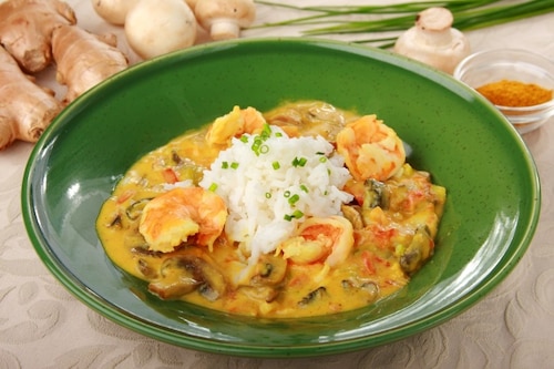 Przepis na Kokosowe krewetki Kokosowe krewetki