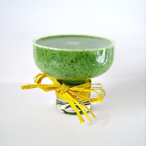 Koktajl owocowo szpinakowy