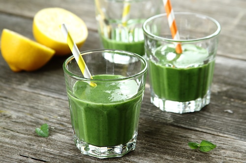 Przepis na Koktajl ze szpinakiem Koktajl ze szpinakiem