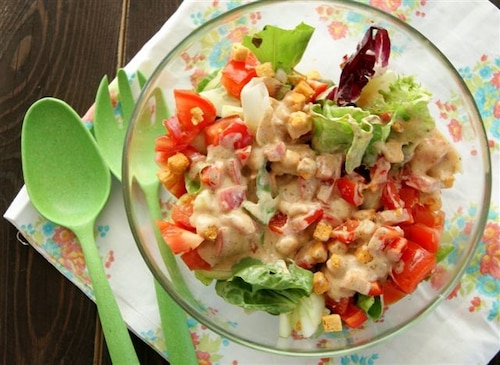 Kolorowa sałatka szefa