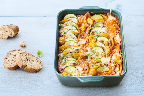 Przepis na Kolorowe zapiekane ratatouille Kolorowe zapiekane ratatouille