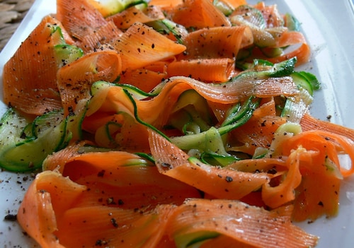 Kolorowe zdrówko na talerzu 