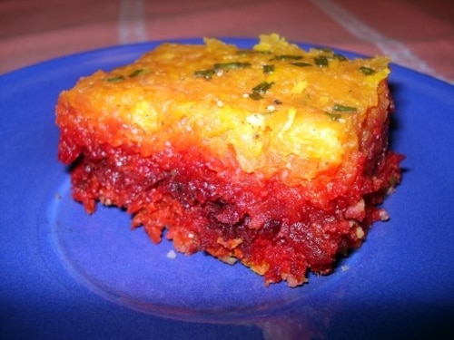 Kolorowy pasztet warzywny