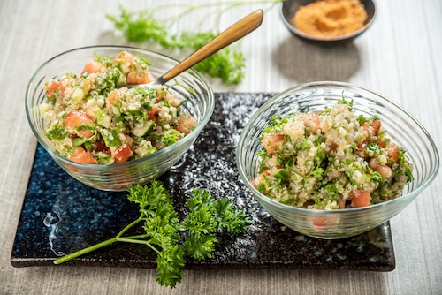 Quinoa (komosa ryżowa) z warzywami