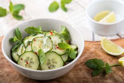 Przepis na Koreańska sałatka ogórkowa  Koreańska sałatka ogórkowa