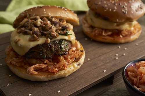 Przepis na Koreański burger Koreański burger
