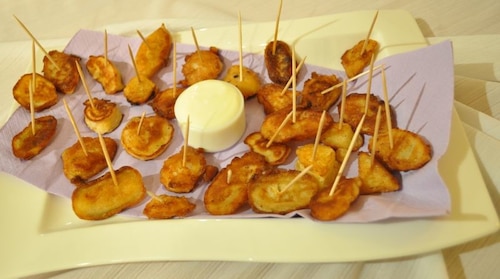 Przepis na Koreczki owocowe w cieście Koreczki owocowe w cieście