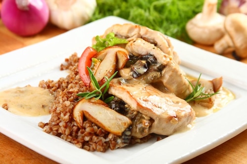 Przepis na Kotlety faszerowane grzybami Kotlety faszerowane grzybami