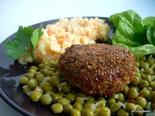 Kotlety mielone wieprzowe z otrębami 