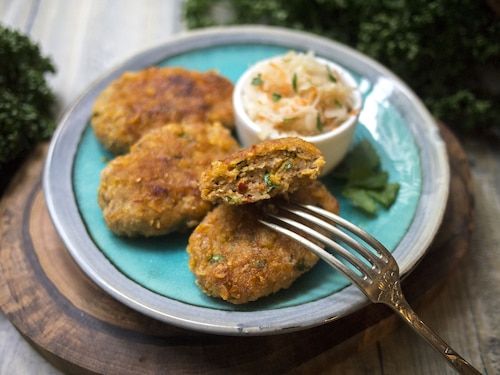 Bezglutenowe kotlety mielone z dynią