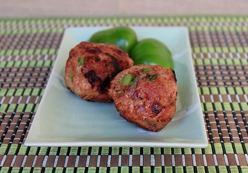 Kotlety mielone z zieloną papryką