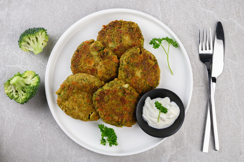 Kotlety z brokuła