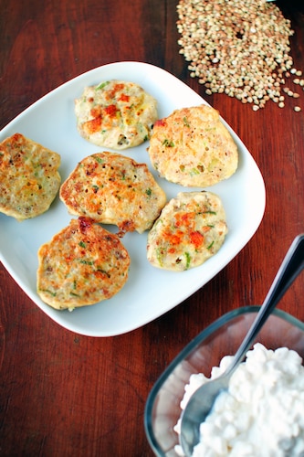 Kotlety z kaszy gryczanej