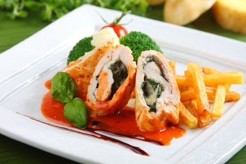 Kotlety z serem pleśniowym